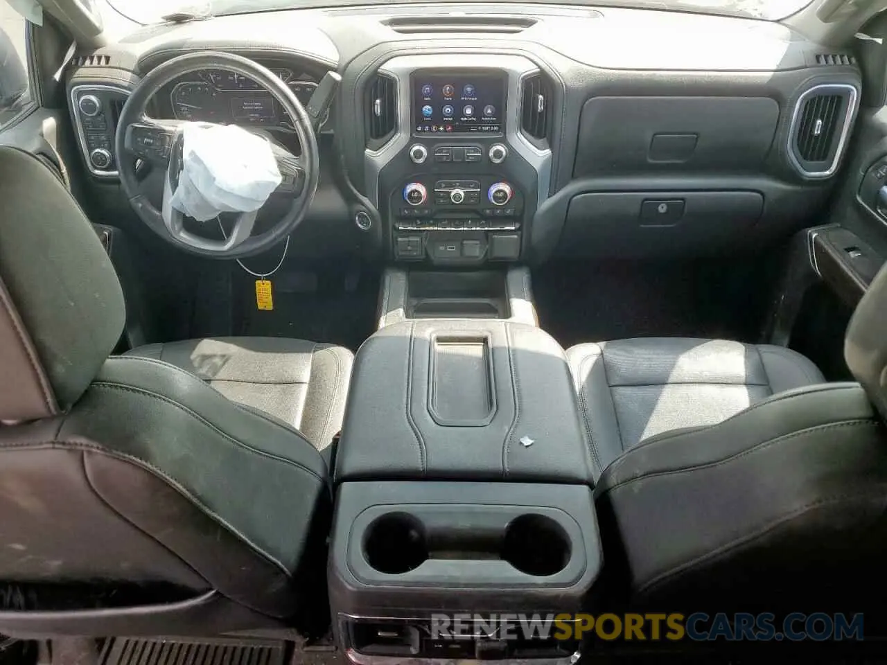 8 fotografías del automóvil dañado 3GTU9DEL1MG353270 GMC SIERRA 2021