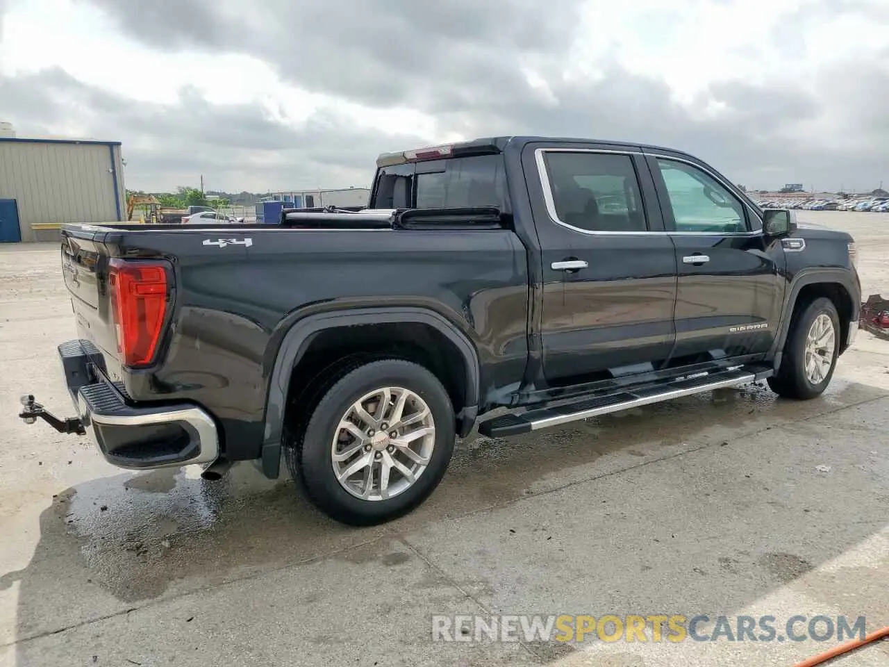 3 fotografías del automóvil dañado 3GTU9DET0MG409201 GMC SIERRA 2021