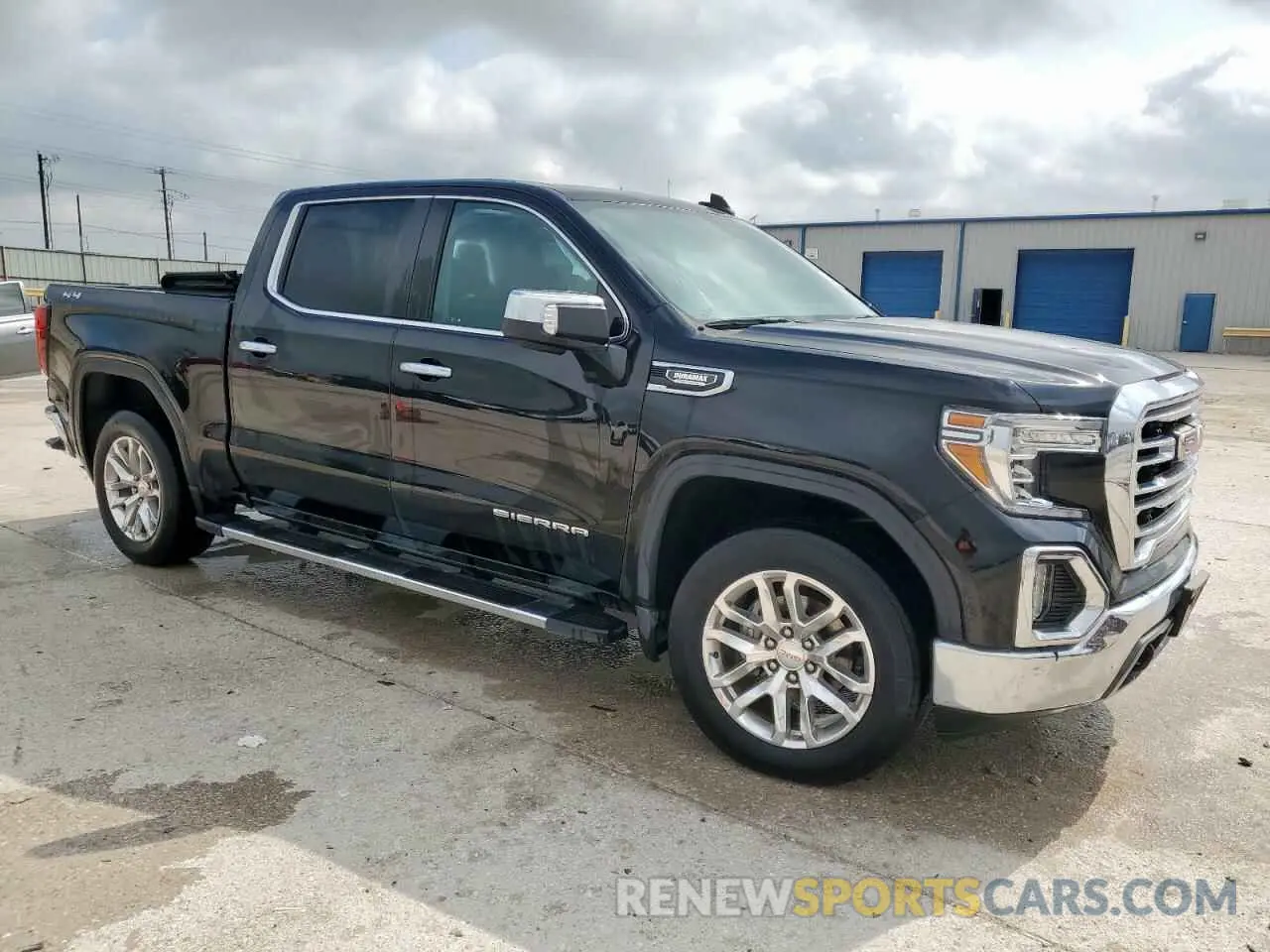 4 fotografías del automóvil dañado 3GTU9DET0MG409201 GMC SIERRA 2021