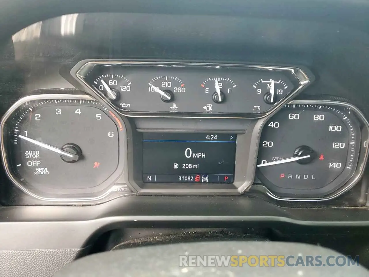 9 fotografías del automóvil dañado 3GTU9DET0MG409201 GMC SIERRA 2021