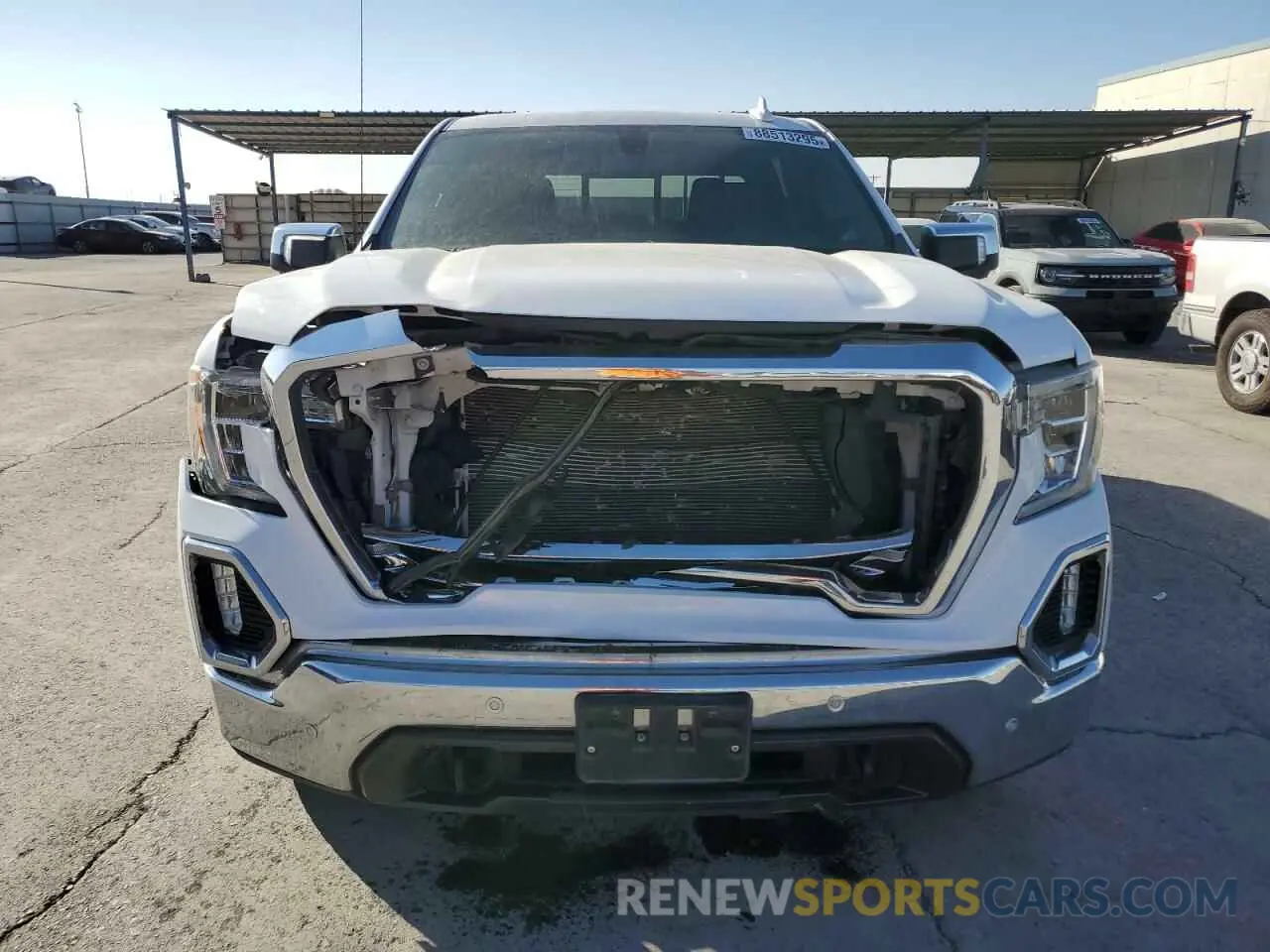 5 fotografías del automóvil dañado 3GTU9DET7MG143241 GMC SIERRA 2021