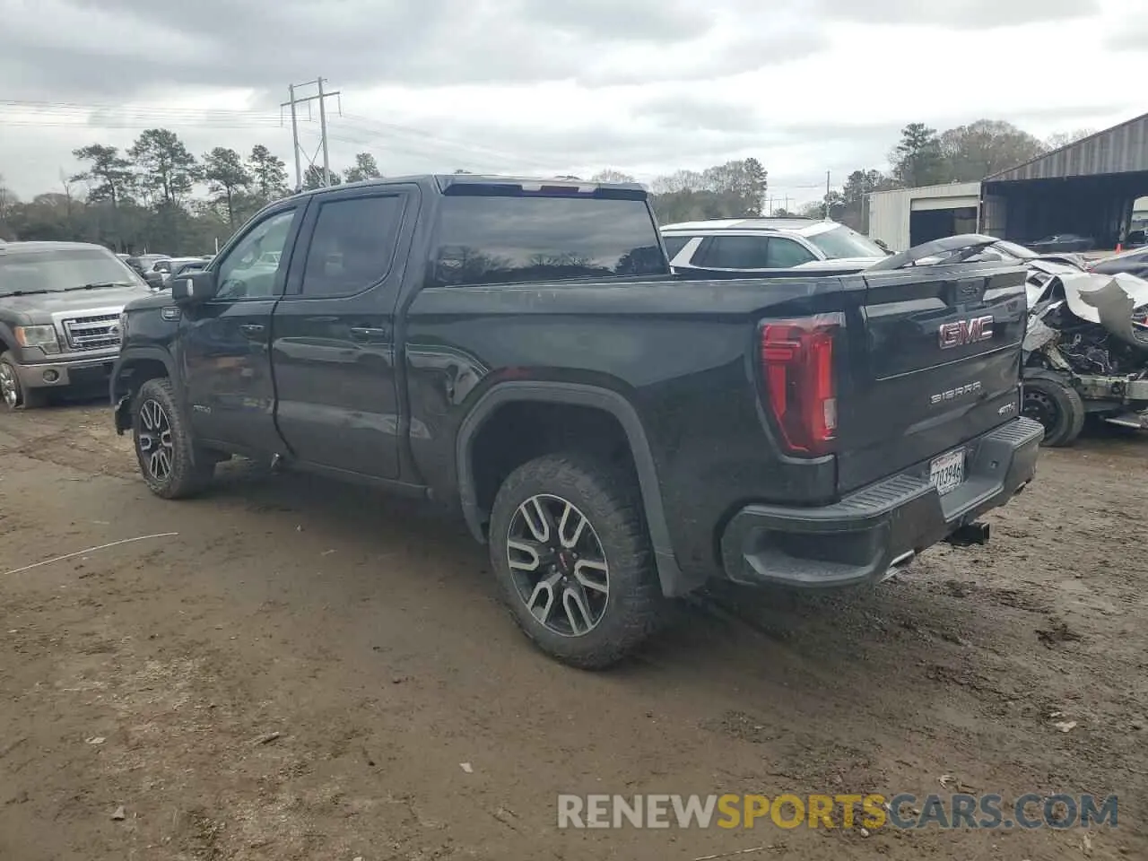 2 fotografías del automóvil dañado 3GTU9EET1MG464553 GMC SIERRA 2021