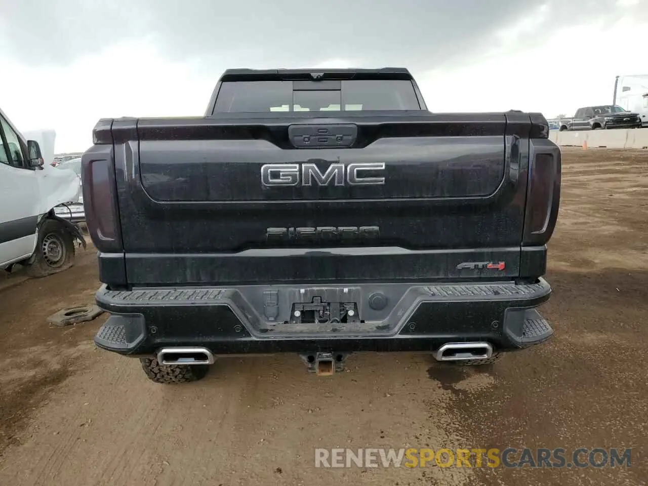 6 fotografías del automóvil dañado 3GTU9EET2MG339318 GMC SIERRA 2021