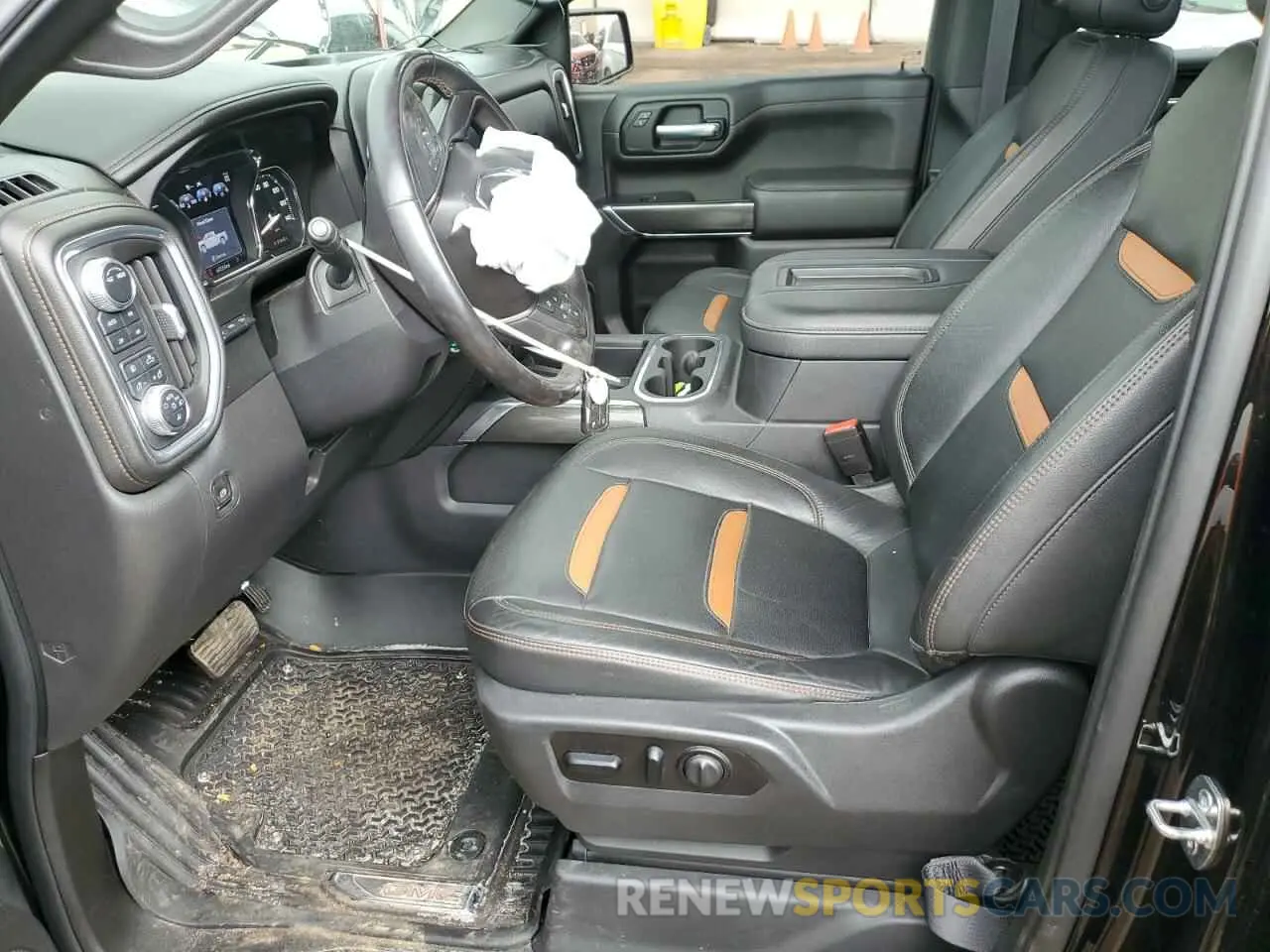 7 fotografías del automóvil dañado 3GTU9EET2MG339318 GMC SIERRA 2021