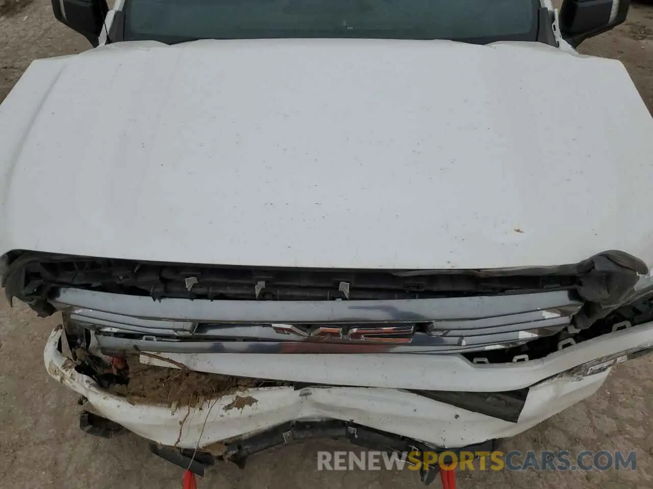 12 fotografías del automóvil dañado 3GTU9EETXMG258809 GMC SIERRA 2021
