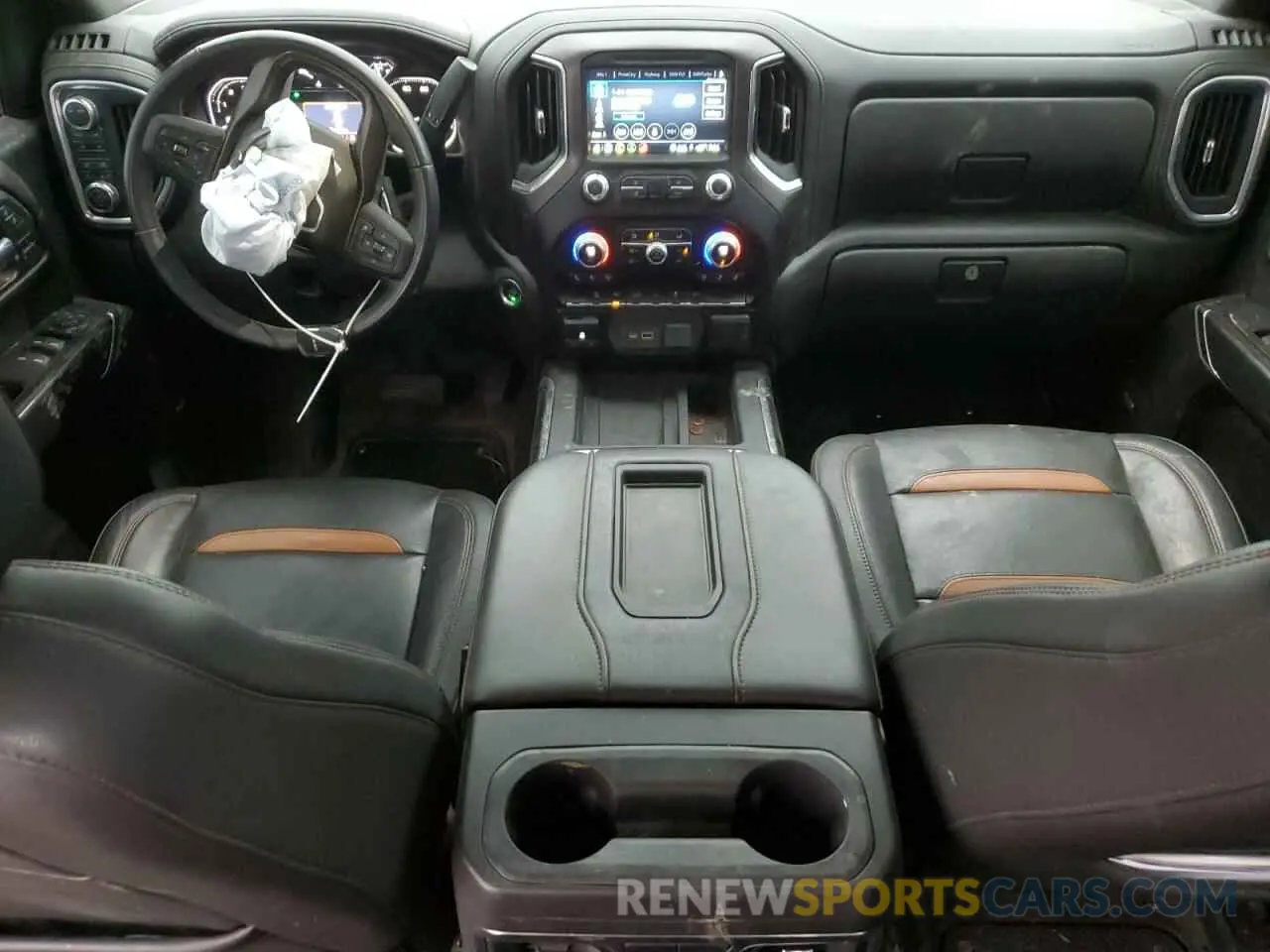 8 fotografías del automóvil dañado 3GTU9EETXMG258809 GMC SIERRA 2021