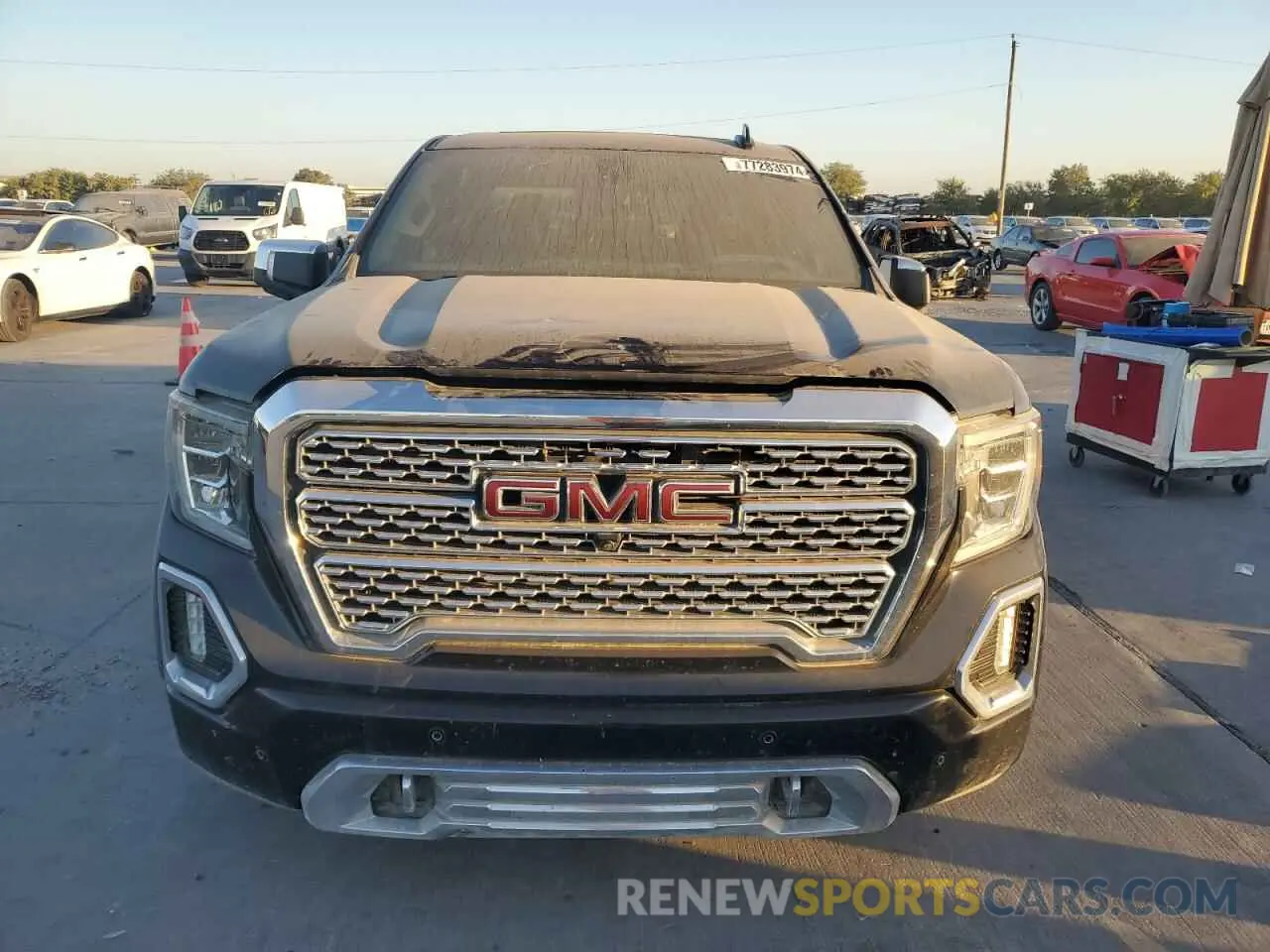 5 fotografías del automóvil dañado 3GTU9FEL0MG286706 GMC SIERRA 2021