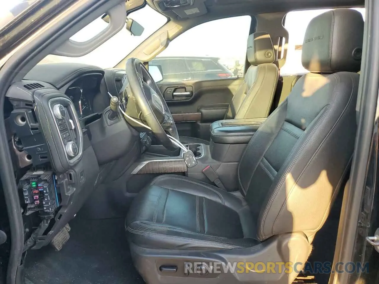 7 fotografías del automóvil dañado 3GTU9FEL0MG286706 GMC SIERRA 2021