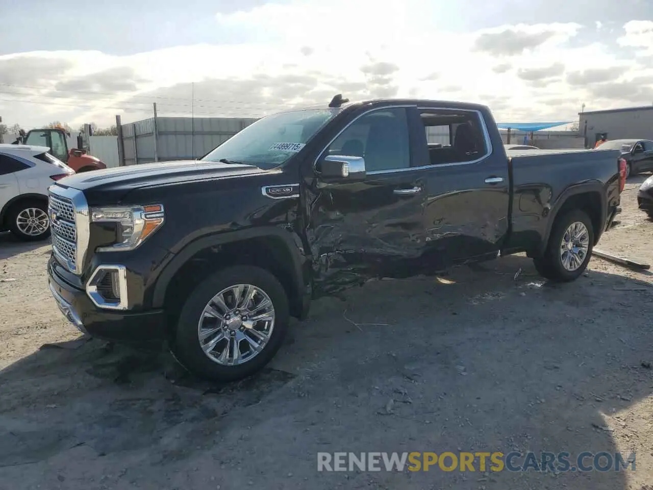 1 fotografías del automóvil dañado 3GTU9FEL0MG318621 GMC SIERRA 2021