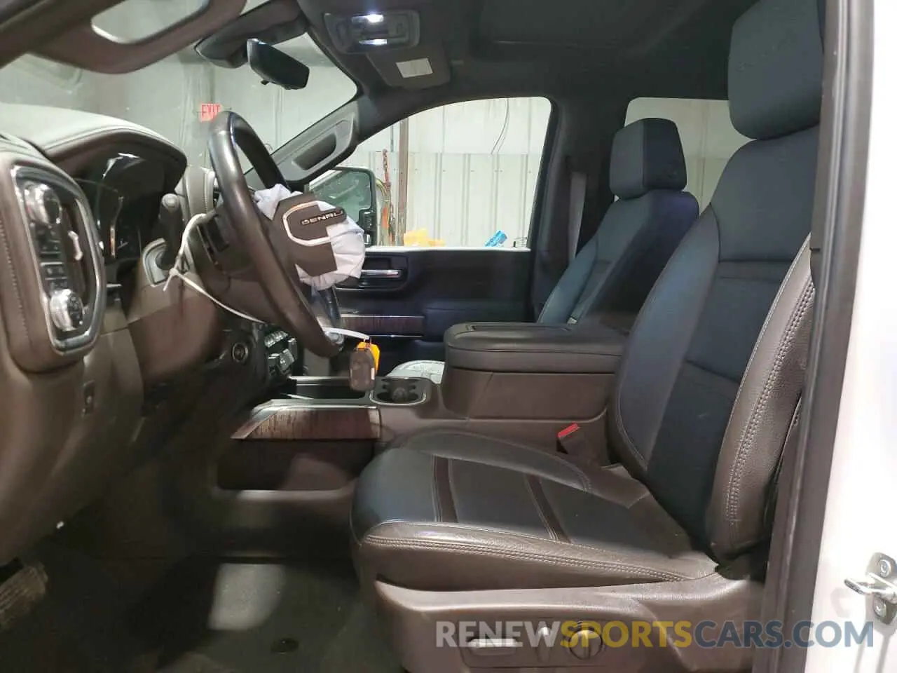 7 fotografías del automóvil dañado 1GT19RE71NF193199 GMC SIERRA 2022