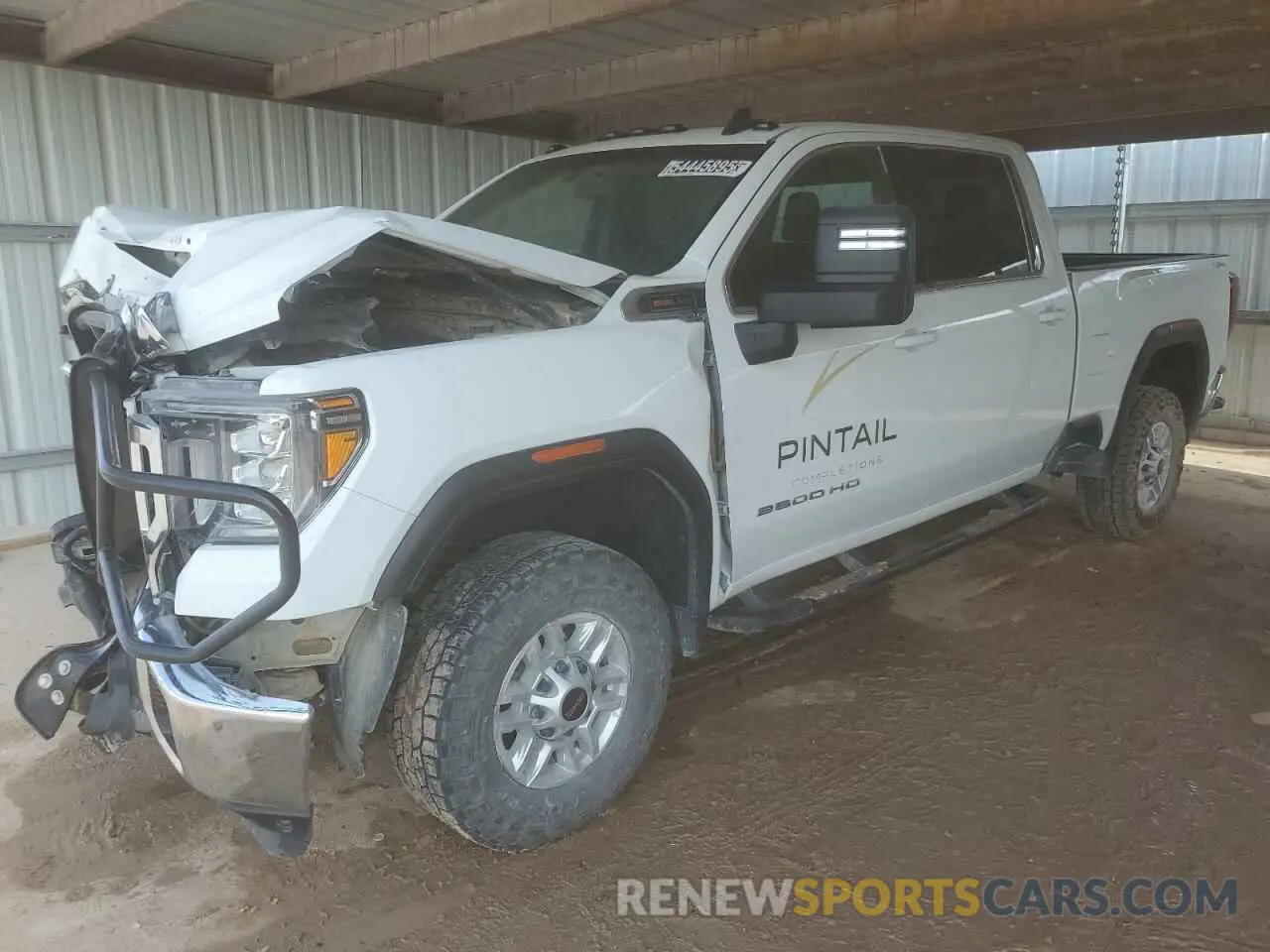 1 fotografías del automóvil dañado 1GT49ME76NF193120 GMC SIERRA 2022