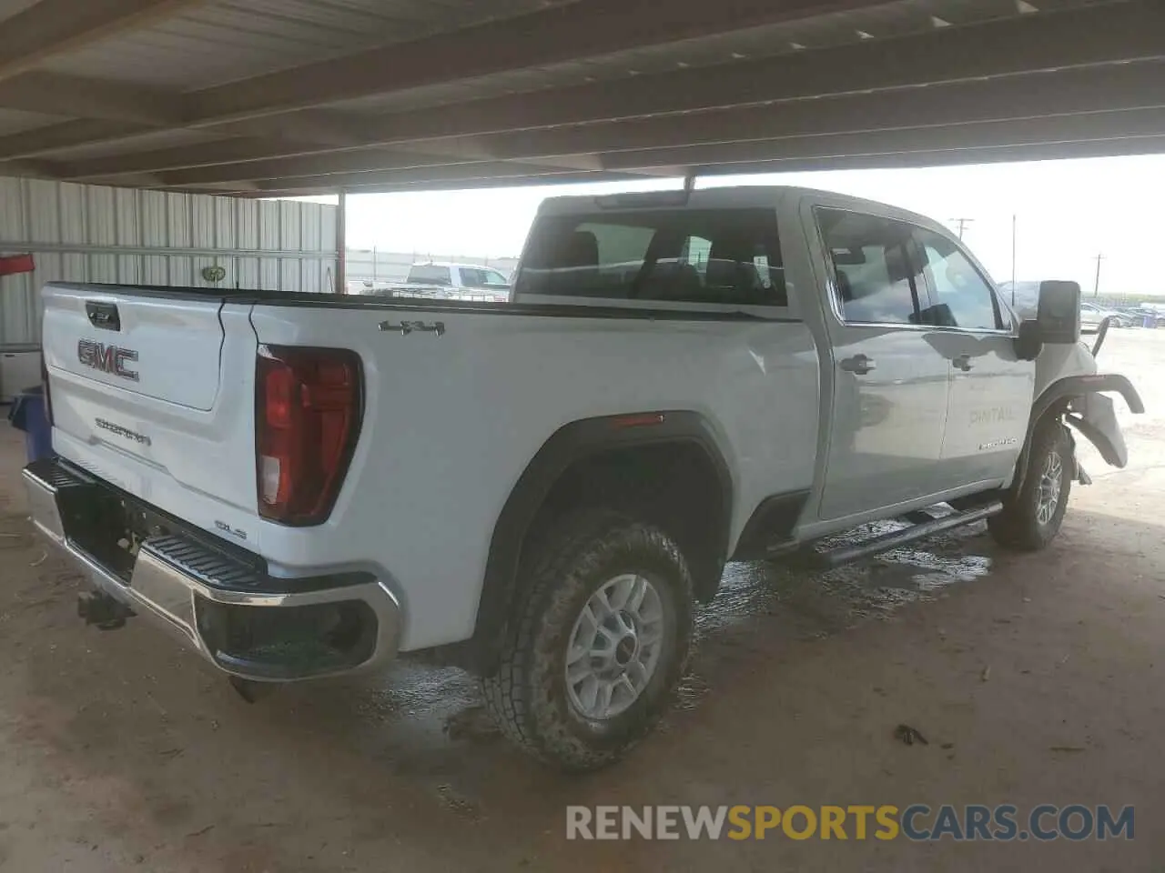 3 fotografías del automóvil dañado 1GT49ME76NF193120 GMC SIERRA 2022
