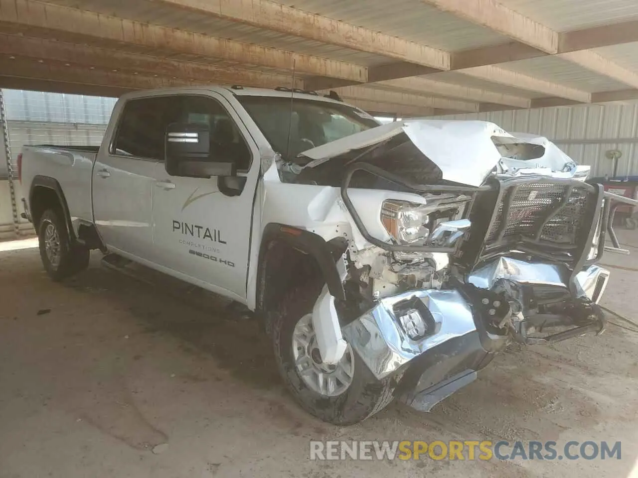 4 fotografías del automóvil dañado 1GT49ME76NF193120 GMC SIERRA 2022