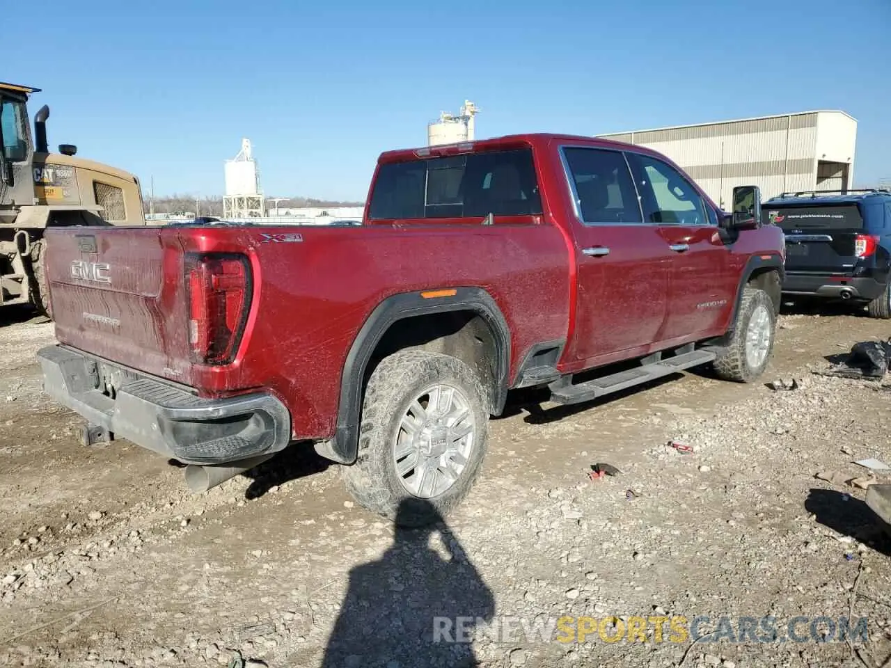 3 fotografías del automóvil dañado 1GT49NEYXNF311264 GMC SIERRA 2022