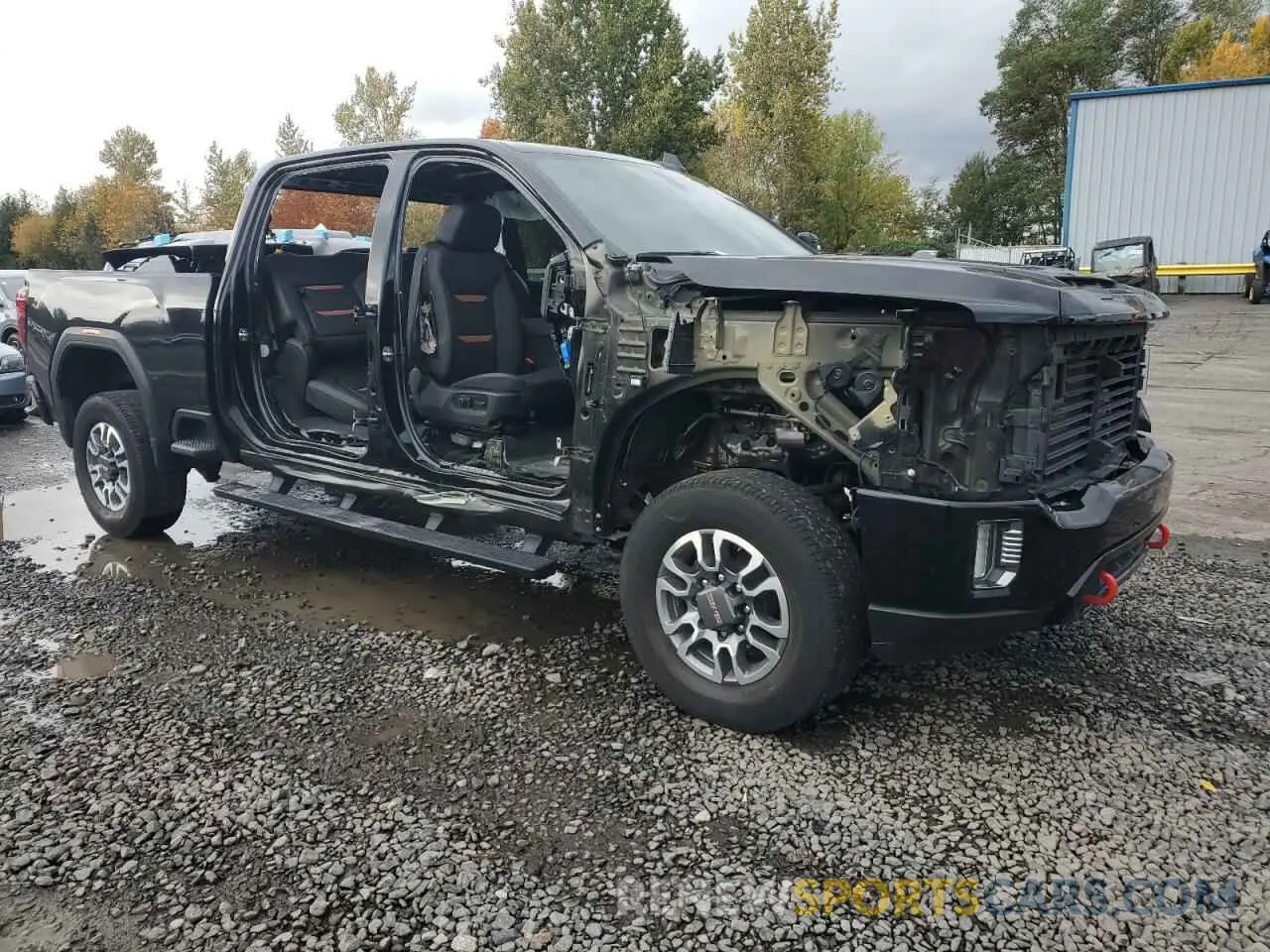 4 fotografías del automóvil dañado 1GT49PEY6NF111686 GMC SIERRA 2022