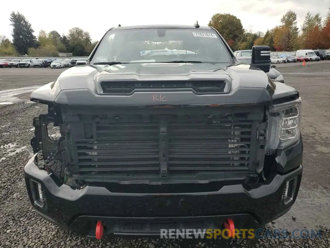 5 fotografías del automóvil dañado 1GT49PEY6NF111686 GMC SIERRA 2022