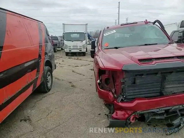 12 fotografías del automóvil dañado 1GT49PEY7NF311220 GMC SIERRA 2022