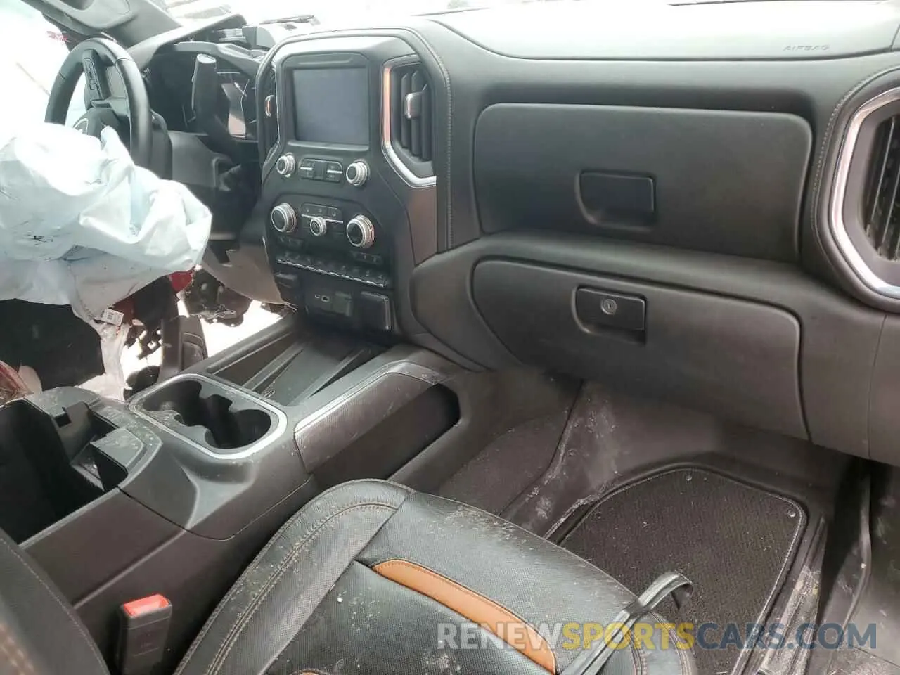 8 fotografías del automóvil dañado 1GT49PEY7NF311220 GMC SIERRA 2022