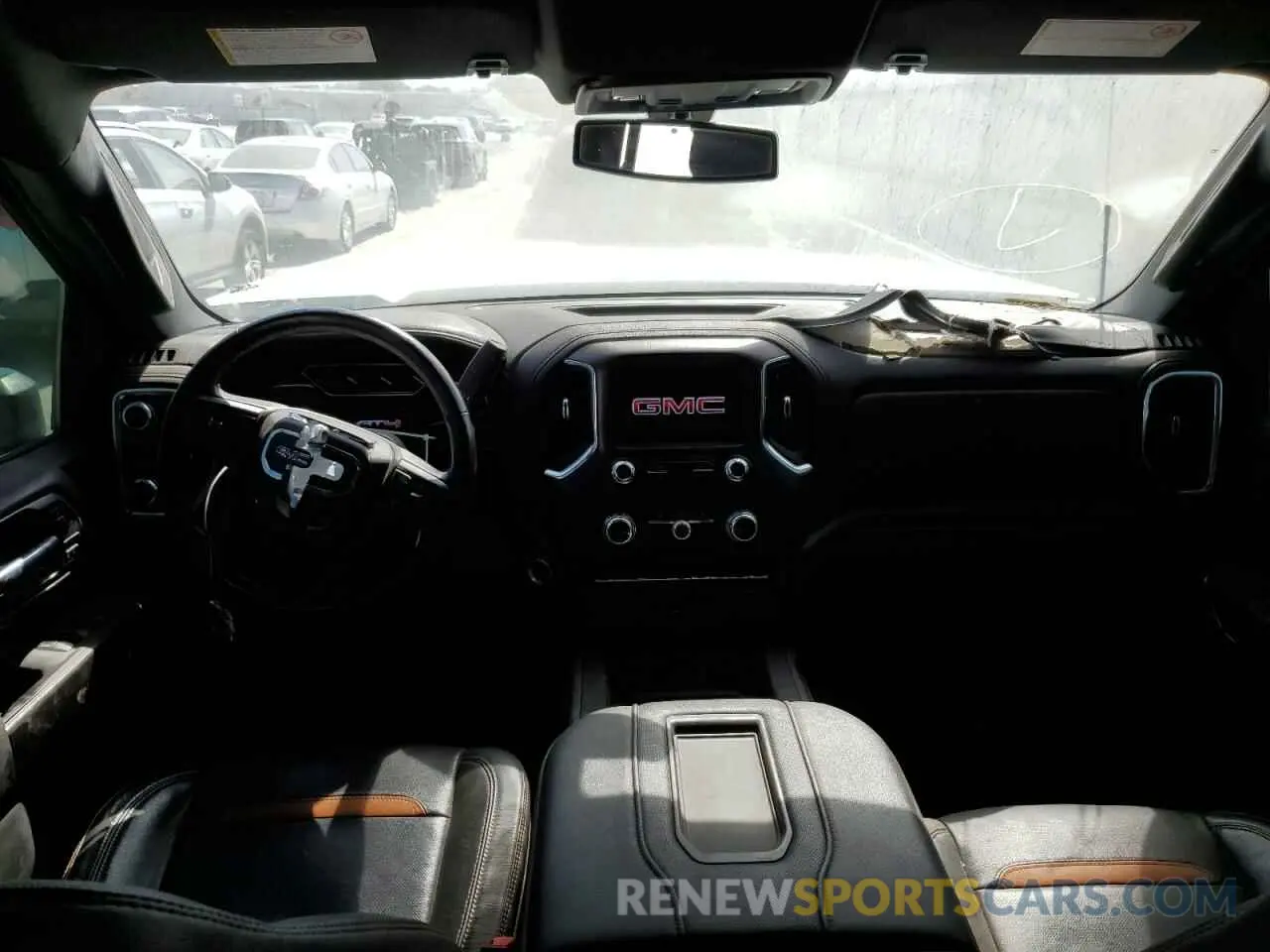 8 fotografías del automóvil dañado 1GT49PEY8NF108692 GMC SIERRA 2022