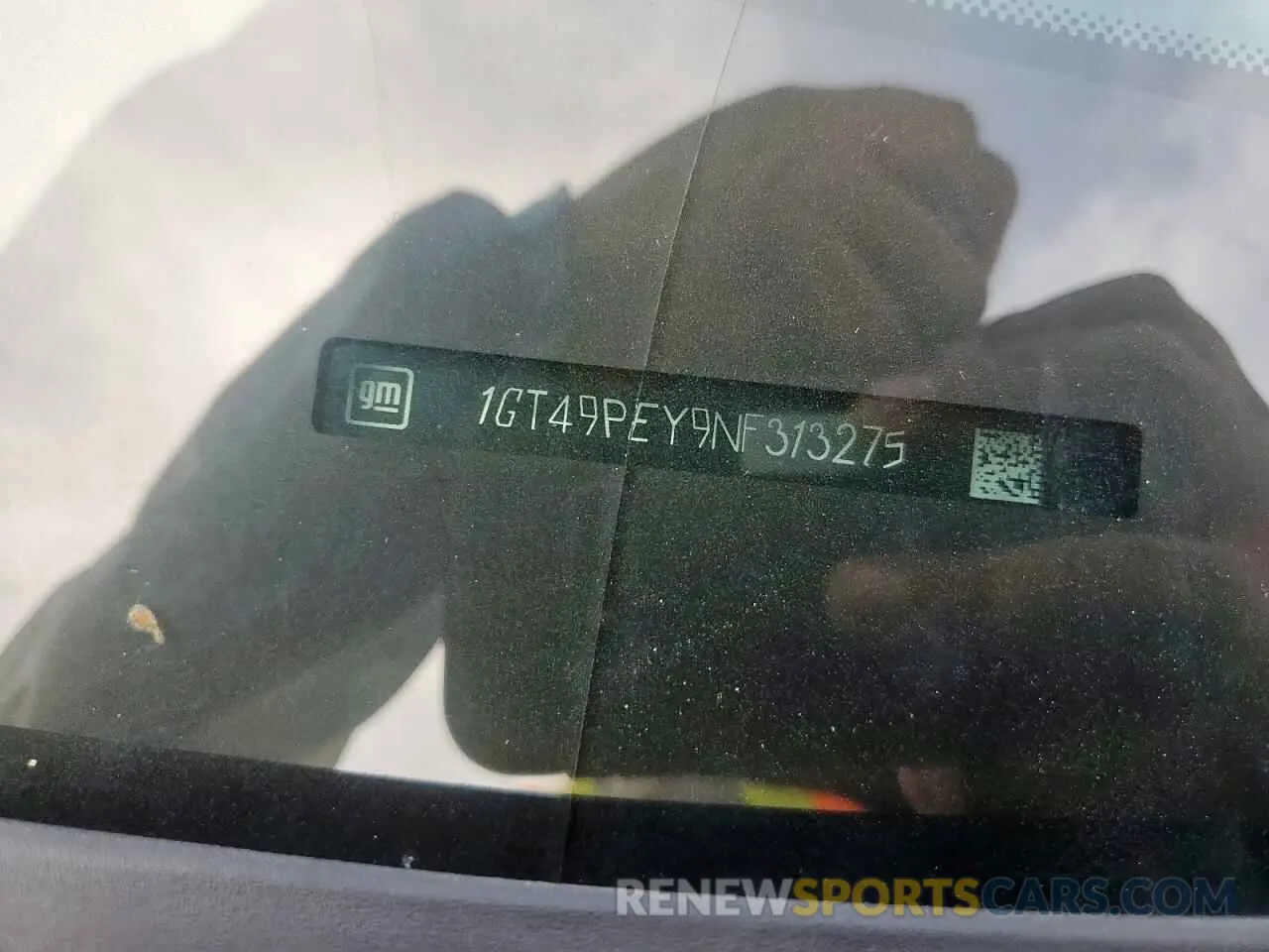12 fotografías del automóvil dañado 1GT49PEY9NF313275 GMC SIERRA 2022