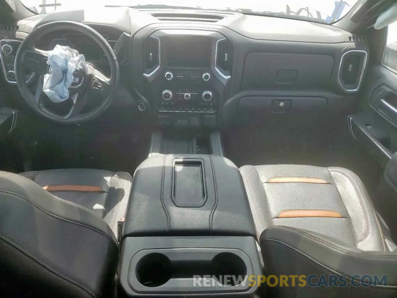 8 fotografías del automóvil dañado 1GT49PEY9NF313275 GMC SIERRA 2022
