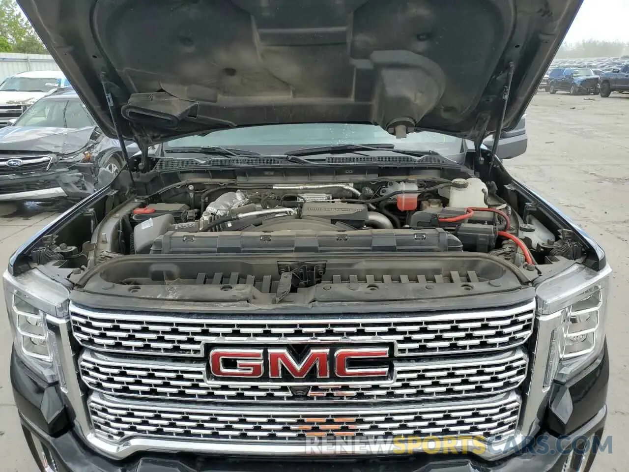 11 fotografías del automóvil dañado 1GT49REY0NF122680 GMC SIERRA 2022