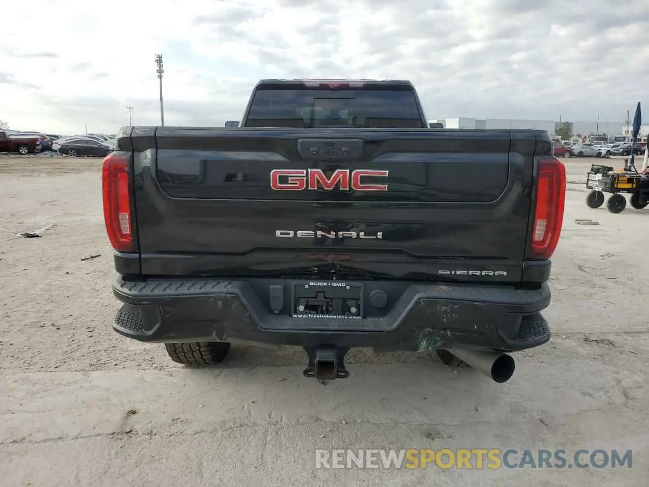 6 fotografías del automóvil dañado 1GT49REY3NF362807 GMC SIERRA 2022