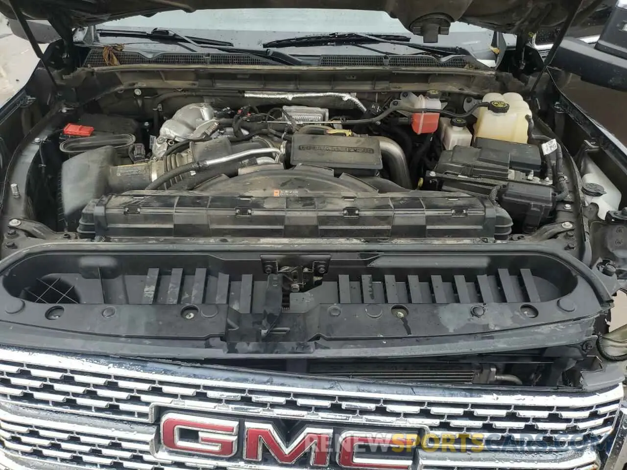 11 fotografías del automóvil dañado 1GT49REY7NF314792 GMC SIERRA 2022