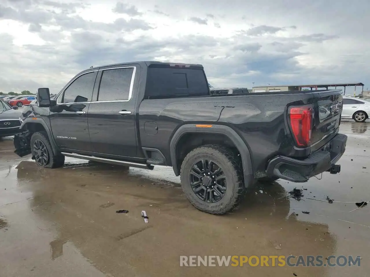 2 fotografías del automóvil dañado 1GT49REY7NF314792 GMC SIERRA 2022