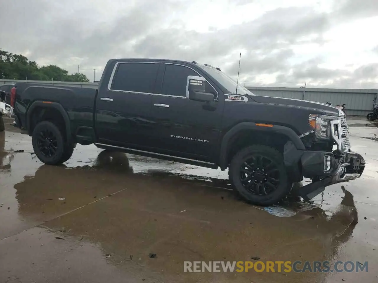 4 fotografías del automóvil dañado 1GT49REY7NF314792 GMC SIERRA 2022