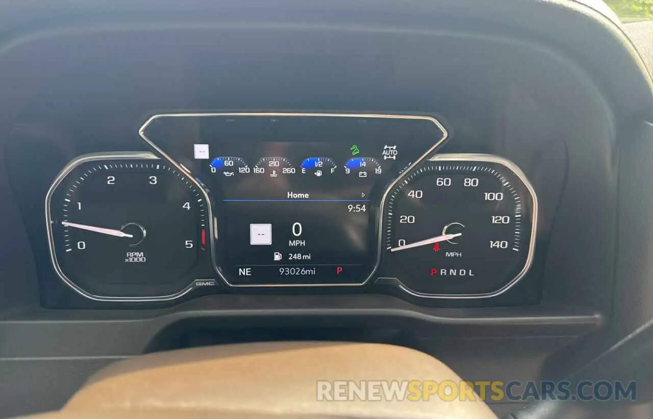 8 fotografías del automóvil dañado 1GT49REY9NF104582 GMC SIERRA 2022