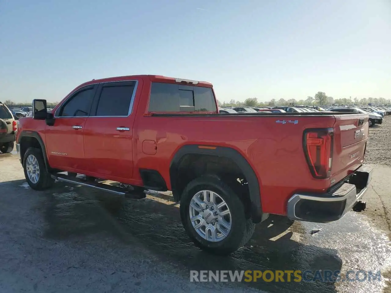 2 fotografías del automóvil dañado 1GT49UEYXNF215905 GMC SIERRA 2022