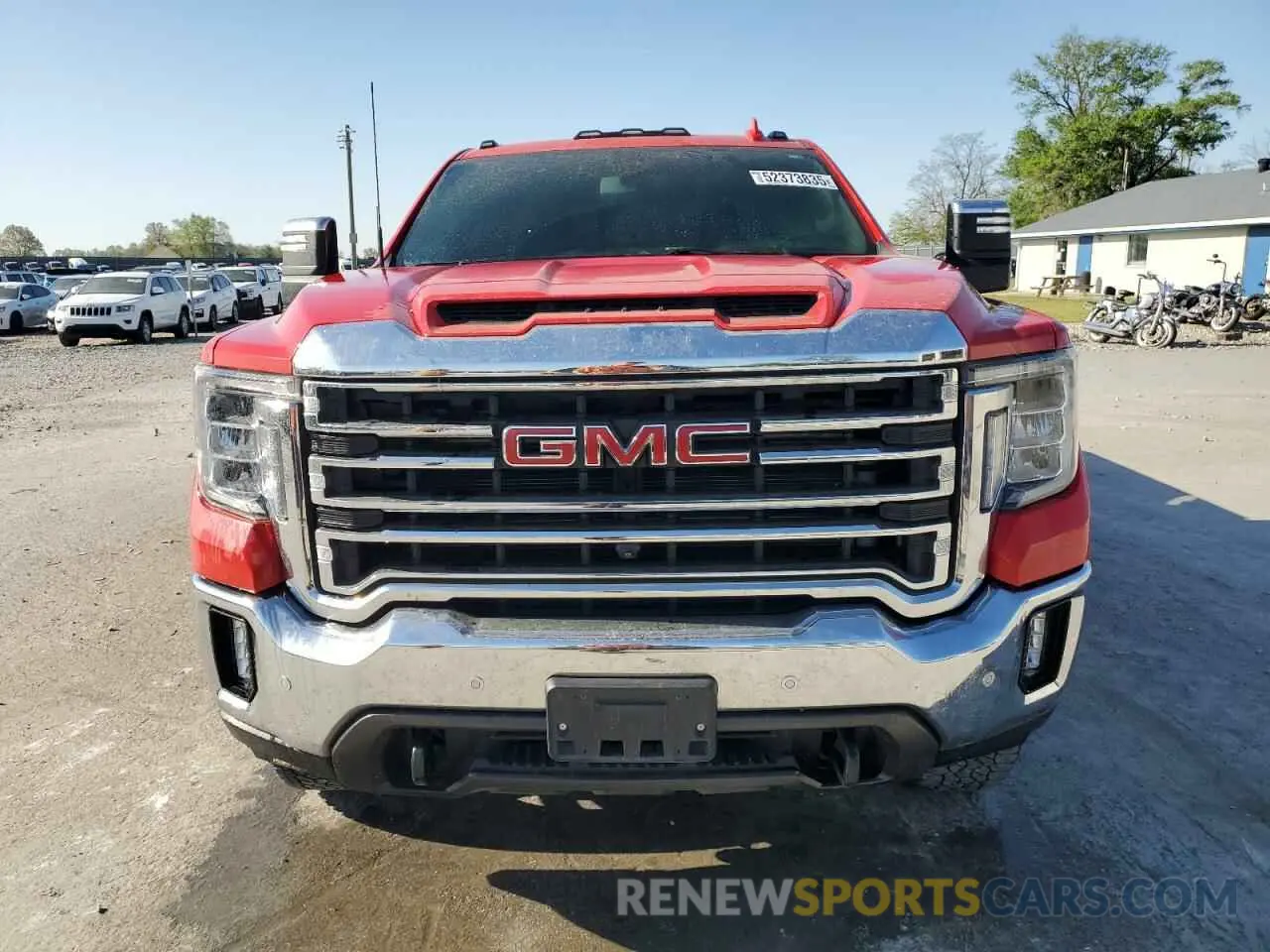 5 fotografías del automóvil dañado 1GT49UEYXNF215905 GMC SIERRA 2022