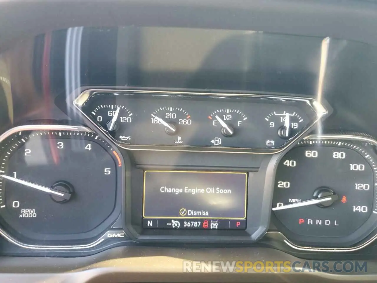 9 fotografías del automóvil dañado 1GT49UEYXNF215905 GMC SIERRA 2022
