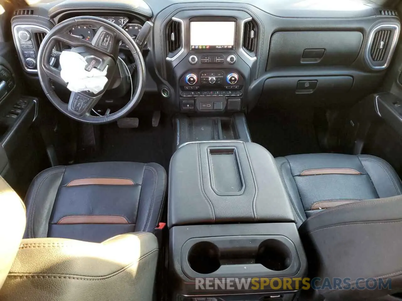 8 fotografías del automóvil dañado 1GT49VEY4NF227554 GMC SIERRA 2022