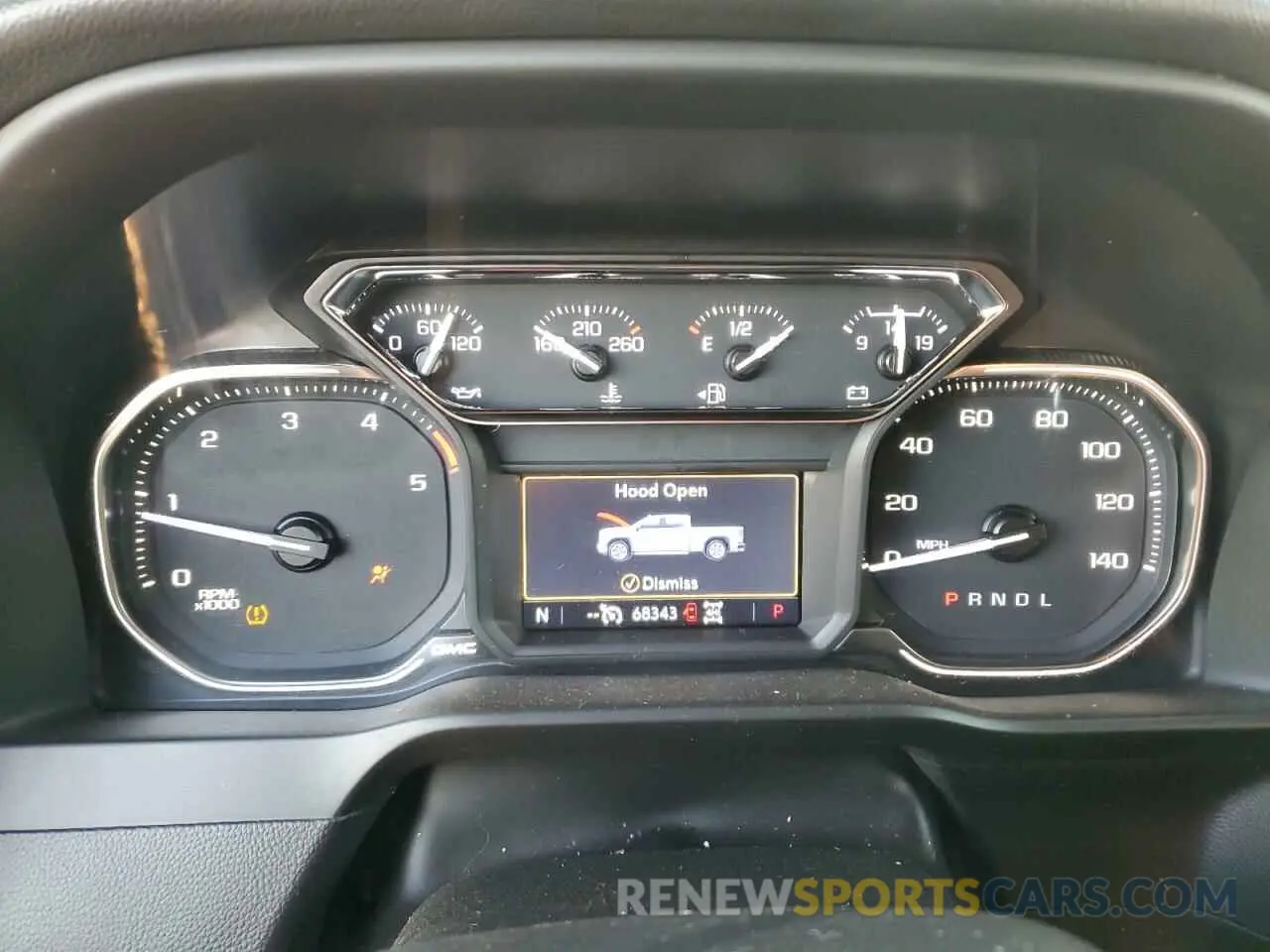 9 fotografías del automóvil dañado 1GT49VEY4NF227554 GMC SIERRA 2022