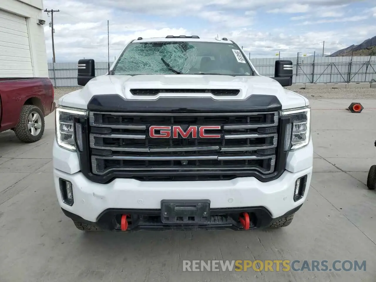 5 fotografías del automóvil dañado 1GT49VEY5NF194693 GMC SIERRA 2022