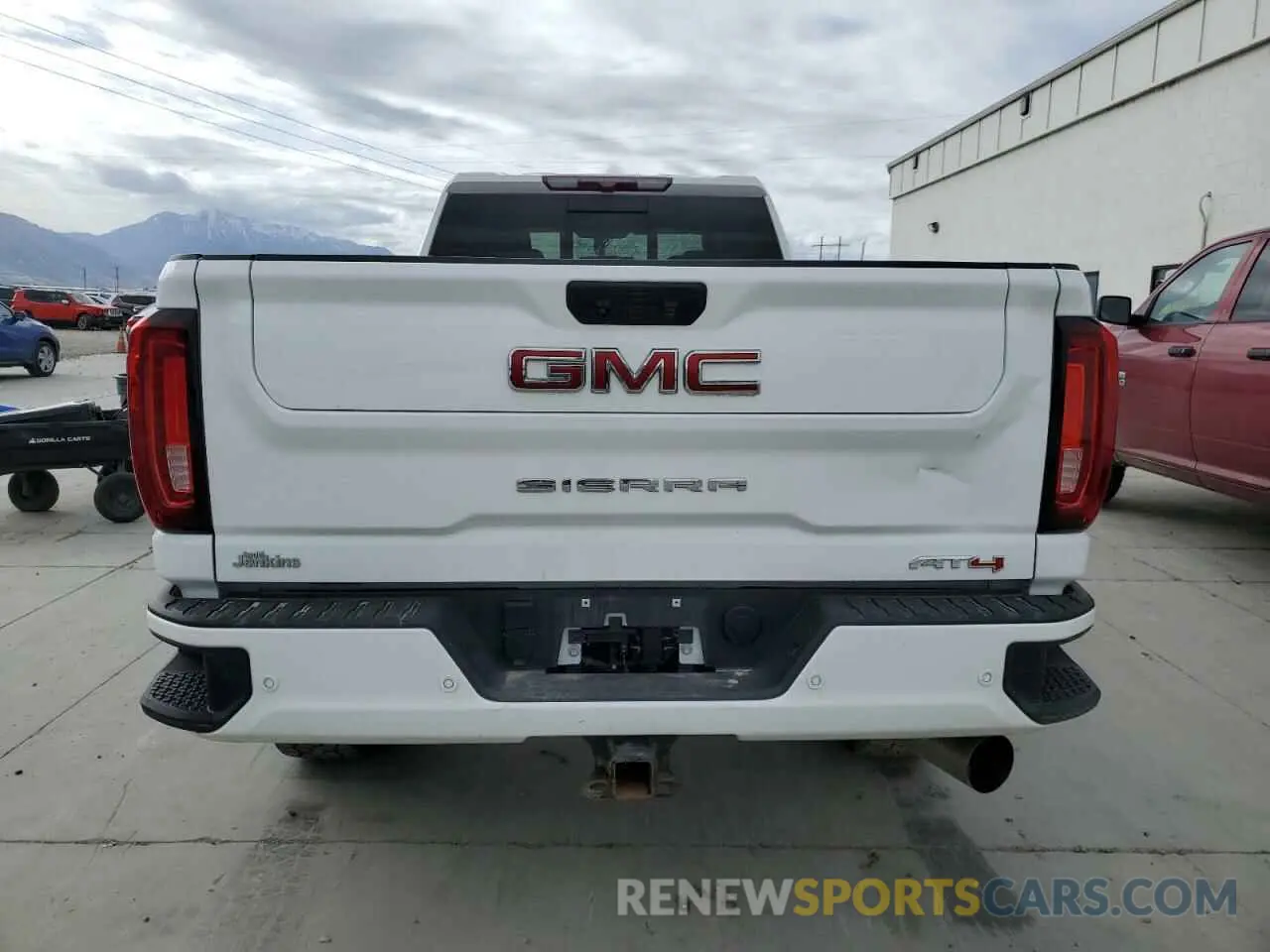 6 fotografías del automóvil dañado 1GT49VEY5NF194693 GMC SIERRA 2022