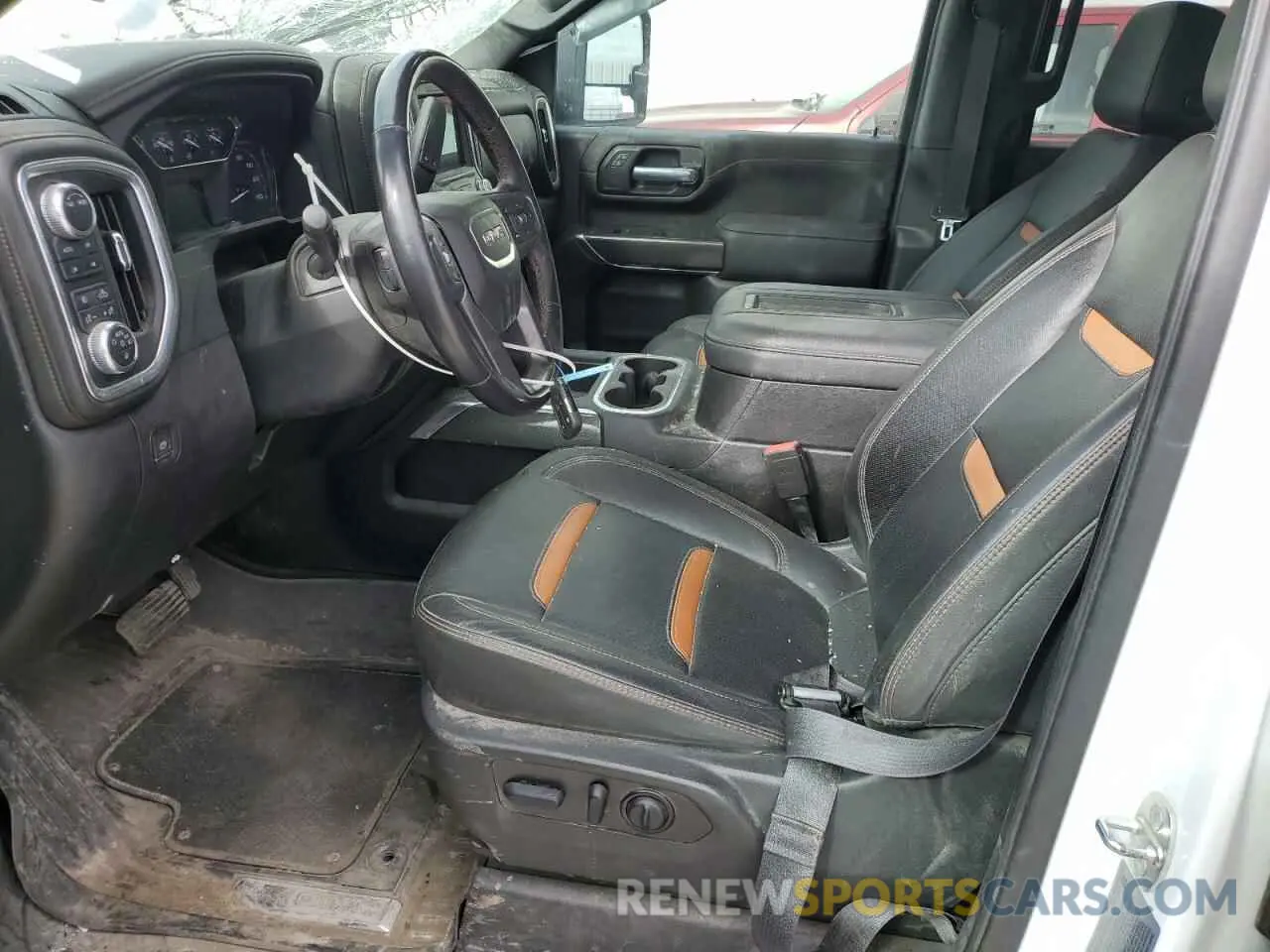 7 fotografías del automóvil dañado 1GT49VEY5NF194693 GMC SIERRA 2022