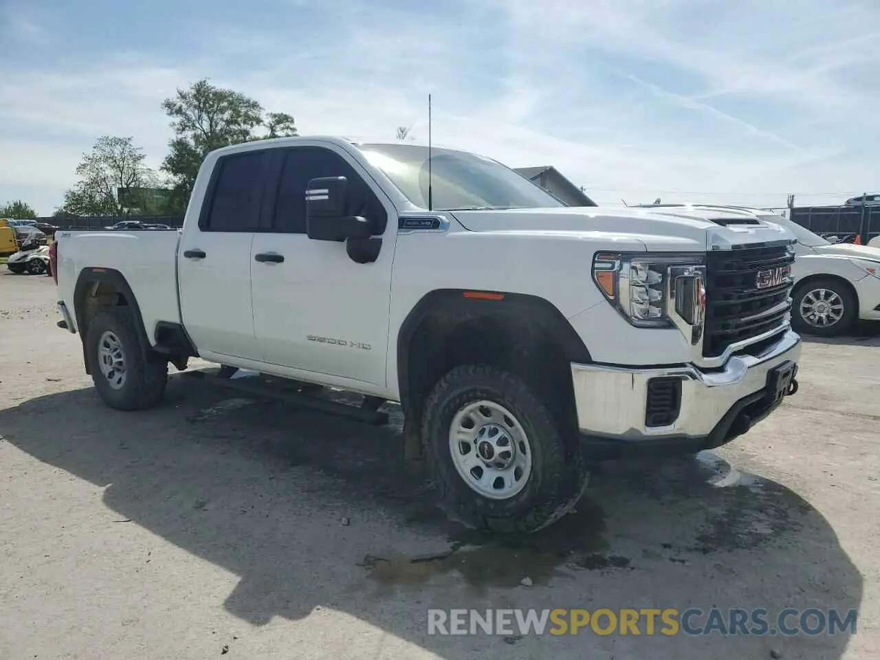 4 fotografías del automóvil dañado 1GT59LE72NF323733 GMC SIERRA 2022