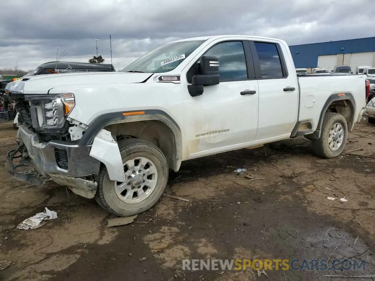 1 fotografías del automóvil dañado 1GT59LEY6NF336851 GMC SIERRA 2022
