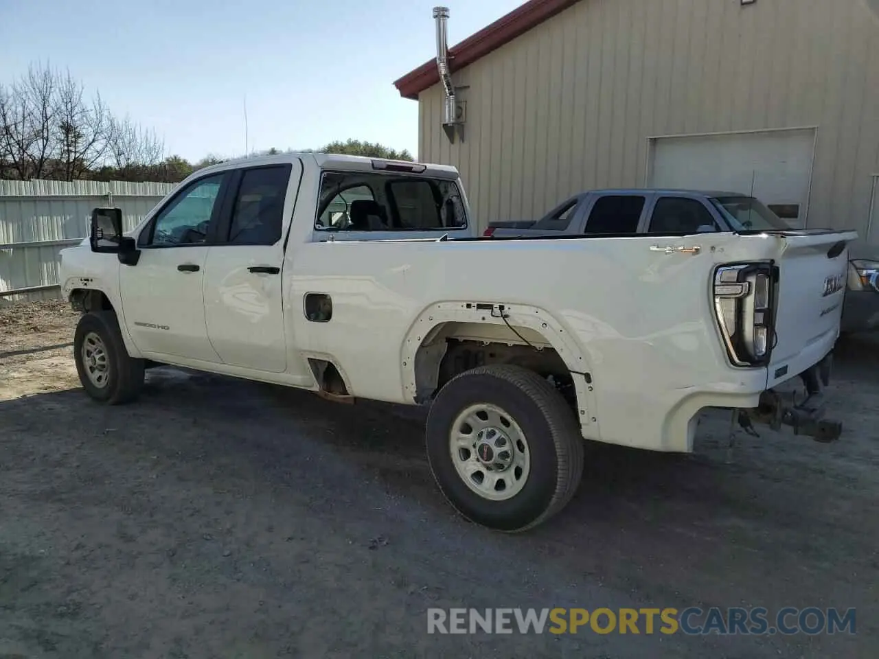 2 fotografías del automóvil dañado 1GT59SEY0NF240367 GMC SIERRA 2022