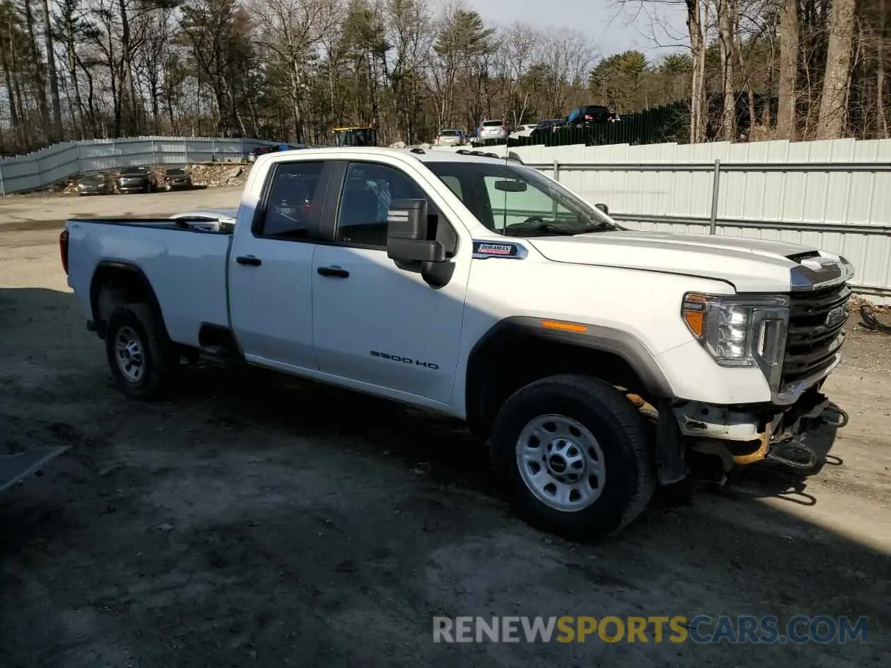 4 fotografías del automóvil dañado 1GT59SEY0NF240367 GMC SIERRA 2022
