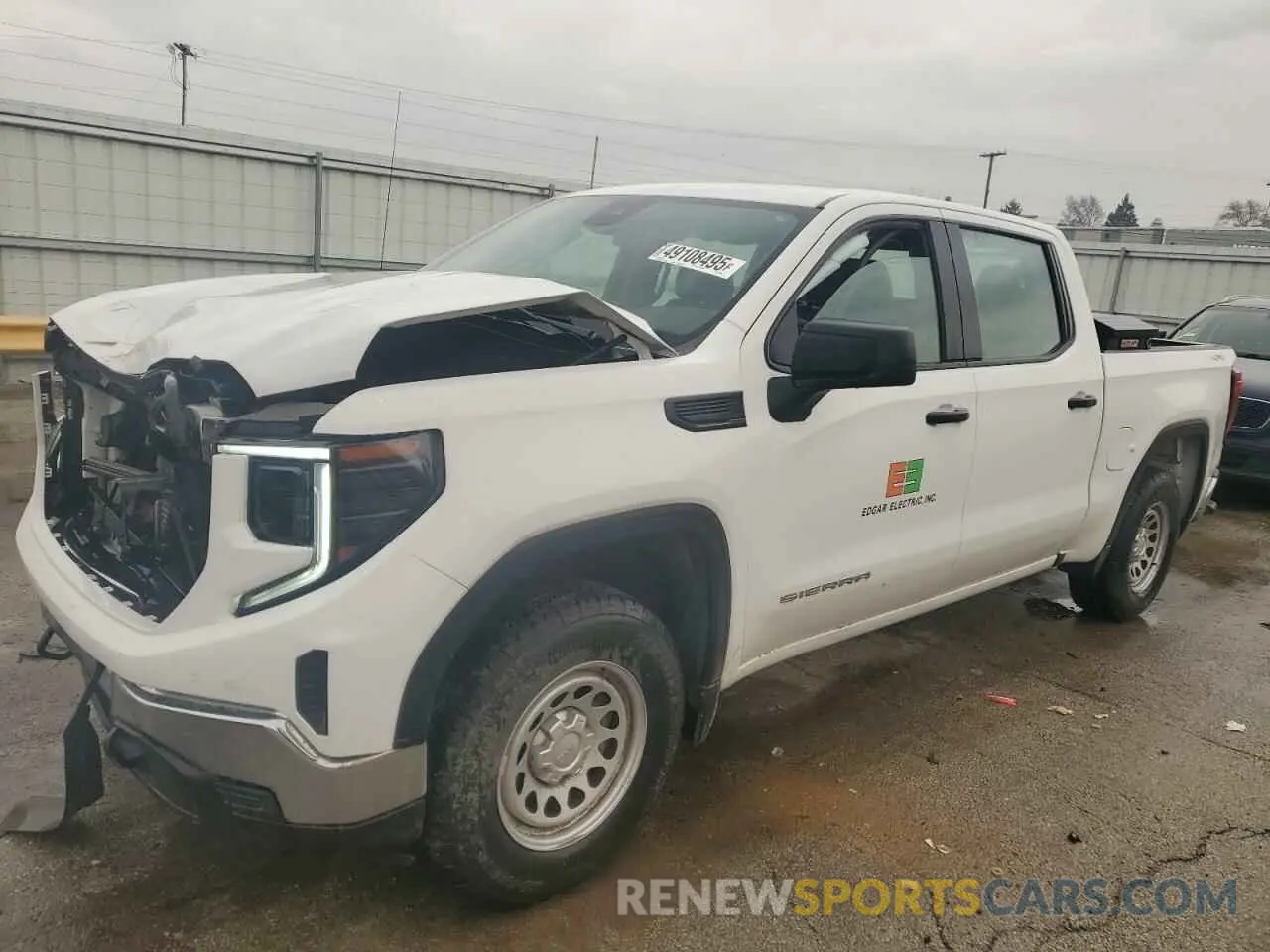 1 fotografías del automóvil dañado 1GTPUAEK3NZ589552 GMC SIERRA 2022