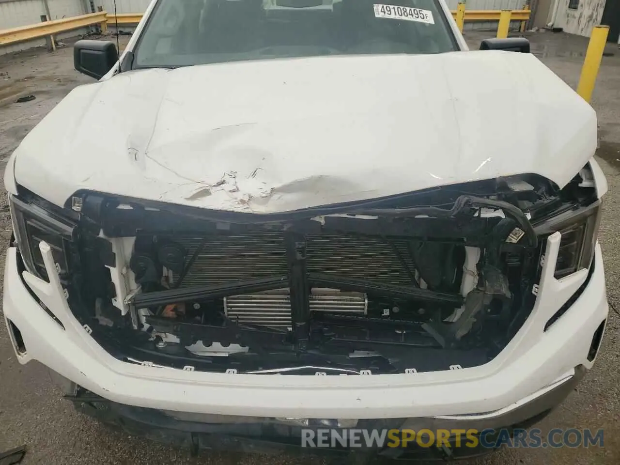 11 fotografías del automóvil dañado 1GTPUAEK3NZ589552 GMC SIERRA 2022