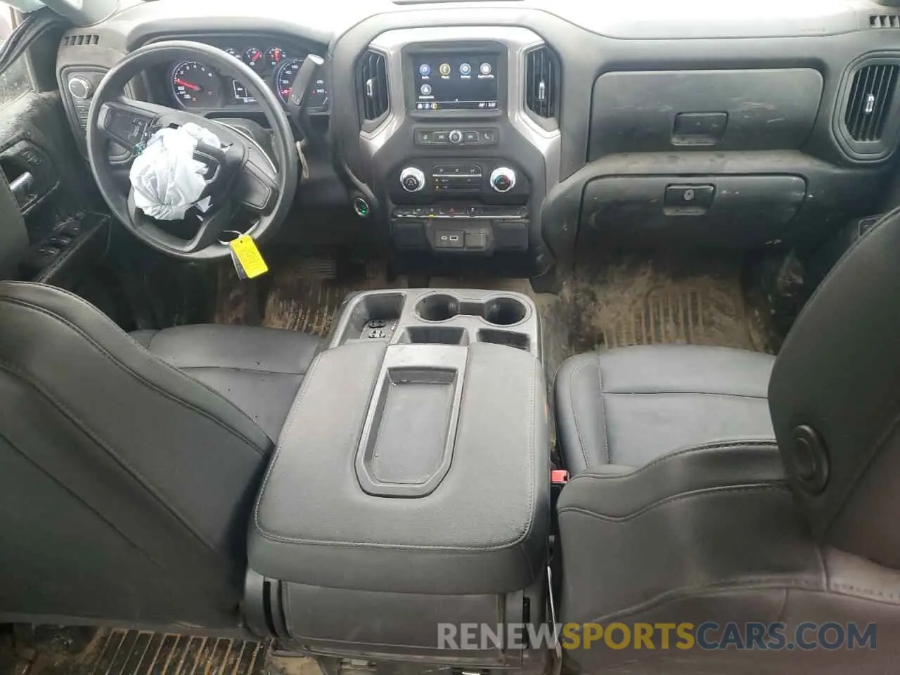 8 fotografías del automóvil dañado 1GTPUAEK3NZ589552 GMC SIERRA 2022