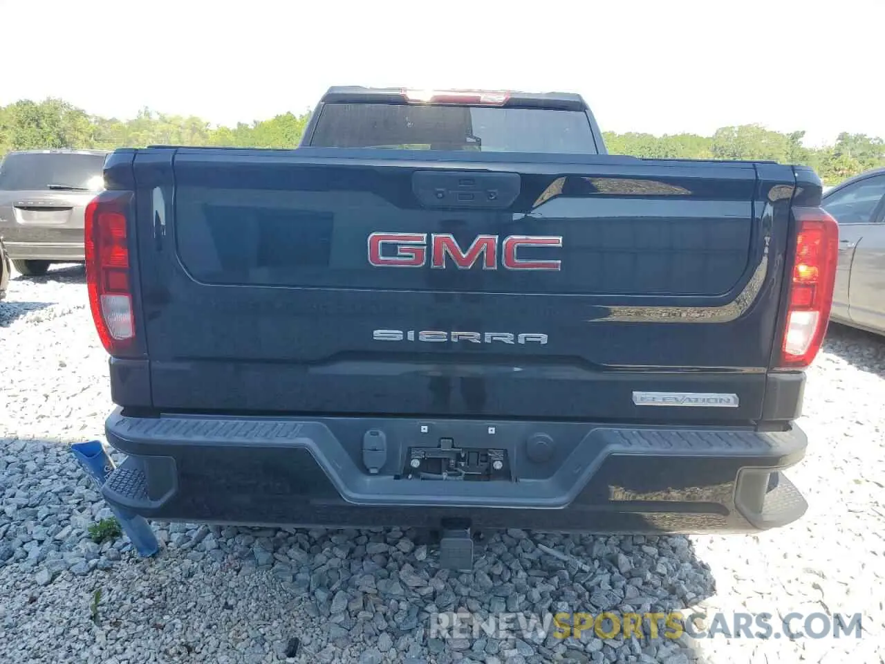 6 fotografías del automóvil dañado 1GTR8CEK4NZ119135 GMC SIERRA 2022