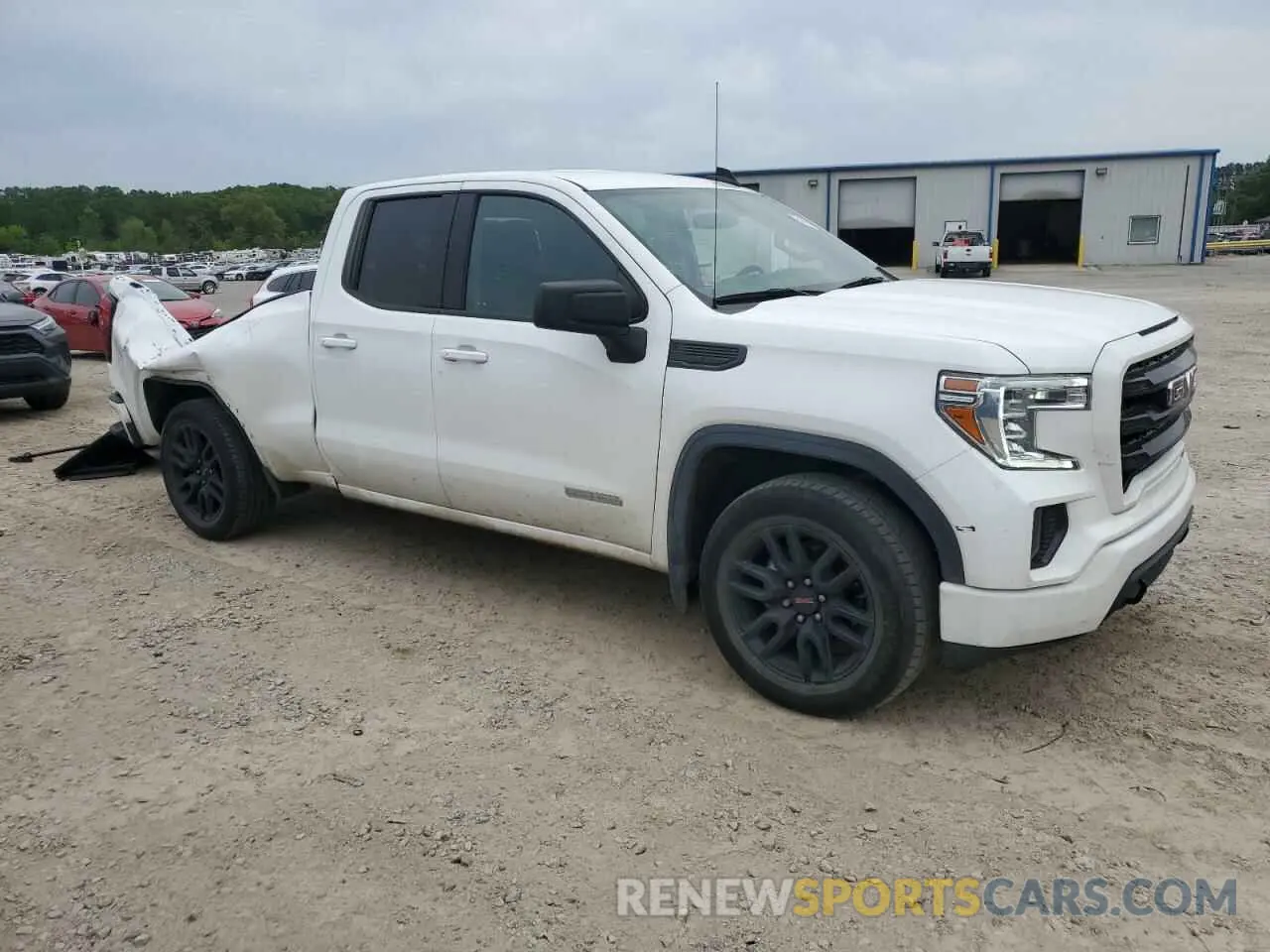 4 fotografías del automóvil dañado 1GTR8CEK4NZ224323 GMC SIERRA 2022