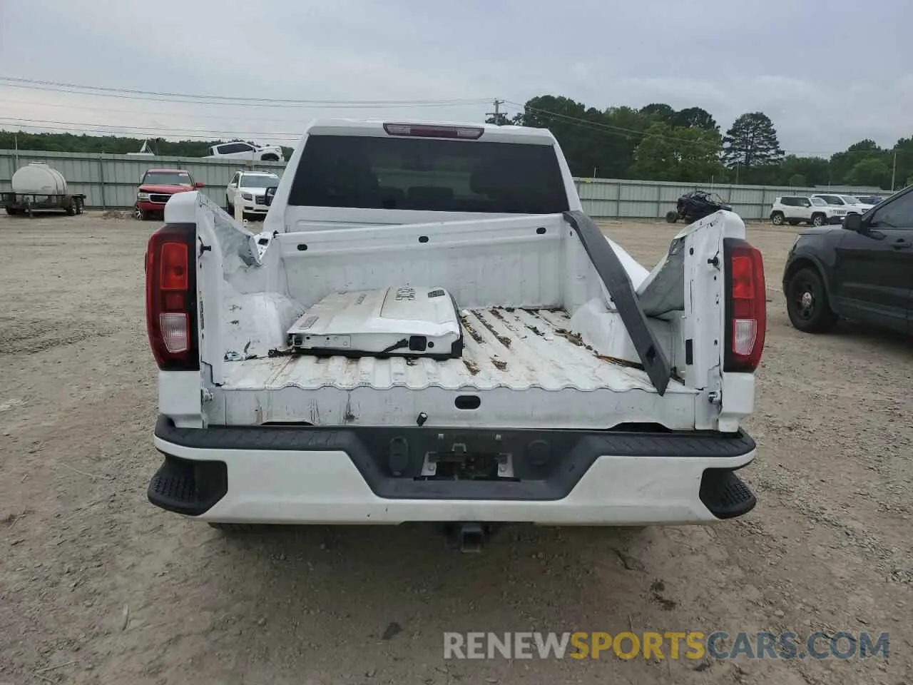 6 fotografías del automóvil dañado 1GTR8CEK4NZ224323 GMC SIERRA 2022
