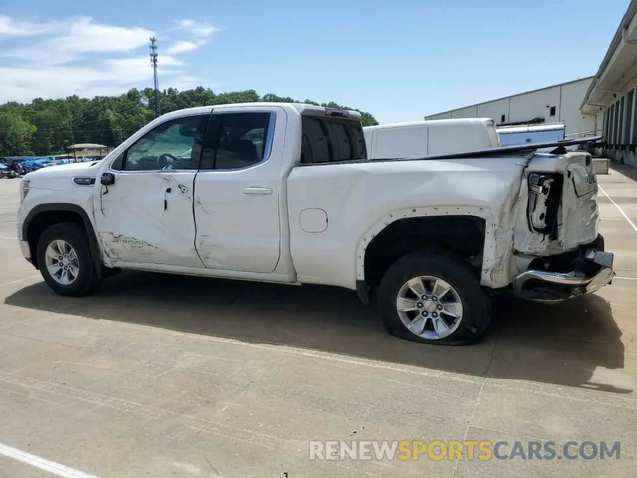 2 fotografías del automóvil dañado 1GTR9BED1NZ193203 GMC SIERRA 2022